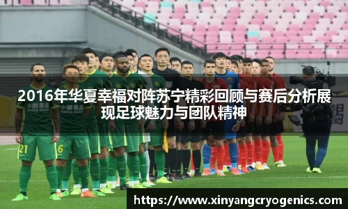 2016年华夏幸福对阵苏宁精彩回顾与赛后分析展现足球魅力与团队精神